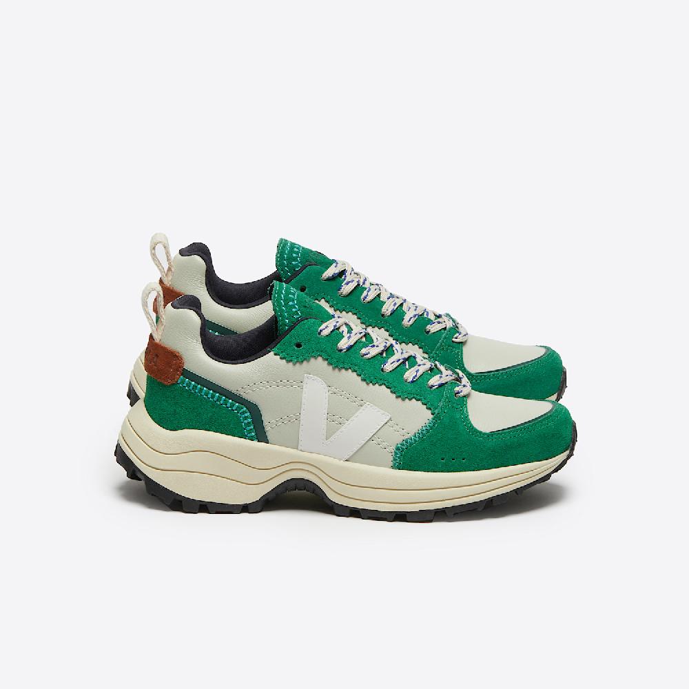 veja VENTURI II LEATHER VEJA X BIMBA Y LOLA MULTICO EMERAUDE