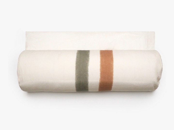 vent du sud housse edredon Cognac Kaki