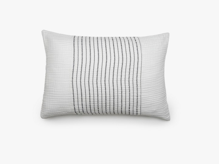 vent du sud taie de coussin Neige-Caviar