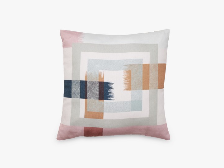 vent du sud taie de coussin Rose