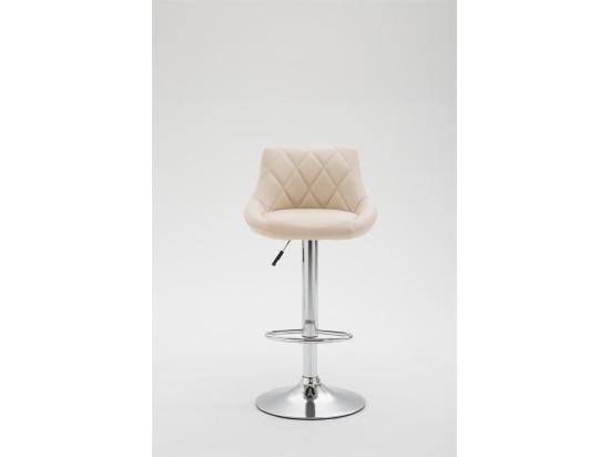 Vente Unique 2x Tabourets De Bar Crème 46 X 49 X 104 Cm TDB10079