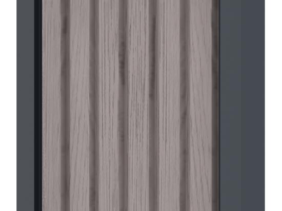 Vente Unique Abri Bûches Métal En Acier Galvanisé Effet Bois 3 27 M3 - 4 Stères - L242 X P89 X H190 Cm - WINWOOD