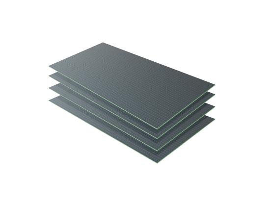 Vente Unique AICA Panneau De Construction à Carreler 1250x600x6 Pack De 4 Panneau à Carreler