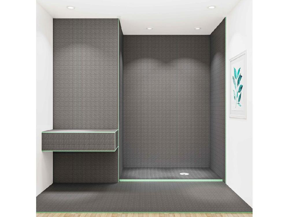 Vente Unique AICA Panneau De Construction à Carreler 2500x600x25 Pack De 5 Panneau à Carreler