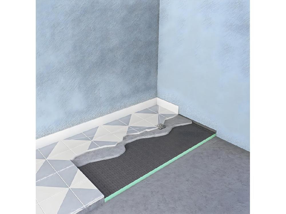 vente unique AICA receveur de douche à carreler 1400x900mmavec la bonde de receveur