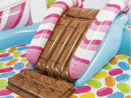 Vente Unique Aire De Jeux Gonflable "Bonbon" 300cm Multicolore