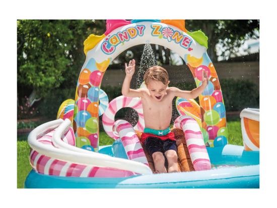 vente unique Aire de Jeux Gonflable "Bonbon" 300cm Multicolore