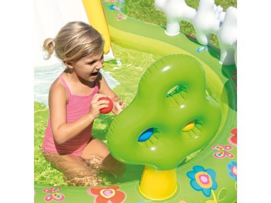 vente unique Aire de jeux gonflable Mon Jardin - Intex