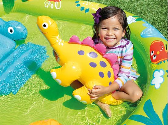 Vente Unique Aire De Jeux Gonflable Petit Dino - Intex