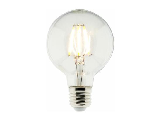 vente unique Ampoule déco filaments LED E27 6W - Blanc chaud - 600lm 2700K - Zenitech