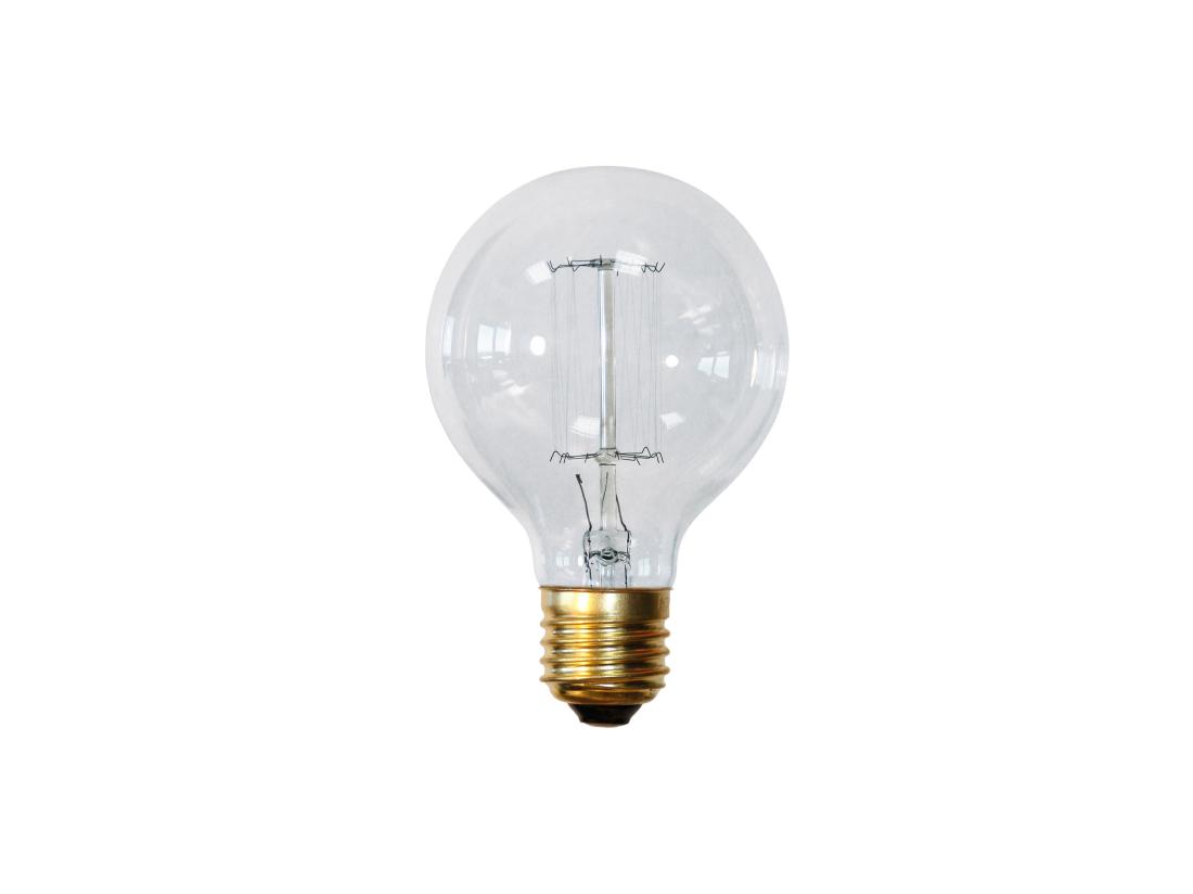 Vente Unique Ampoule Edison Vintage - Cage Transparent