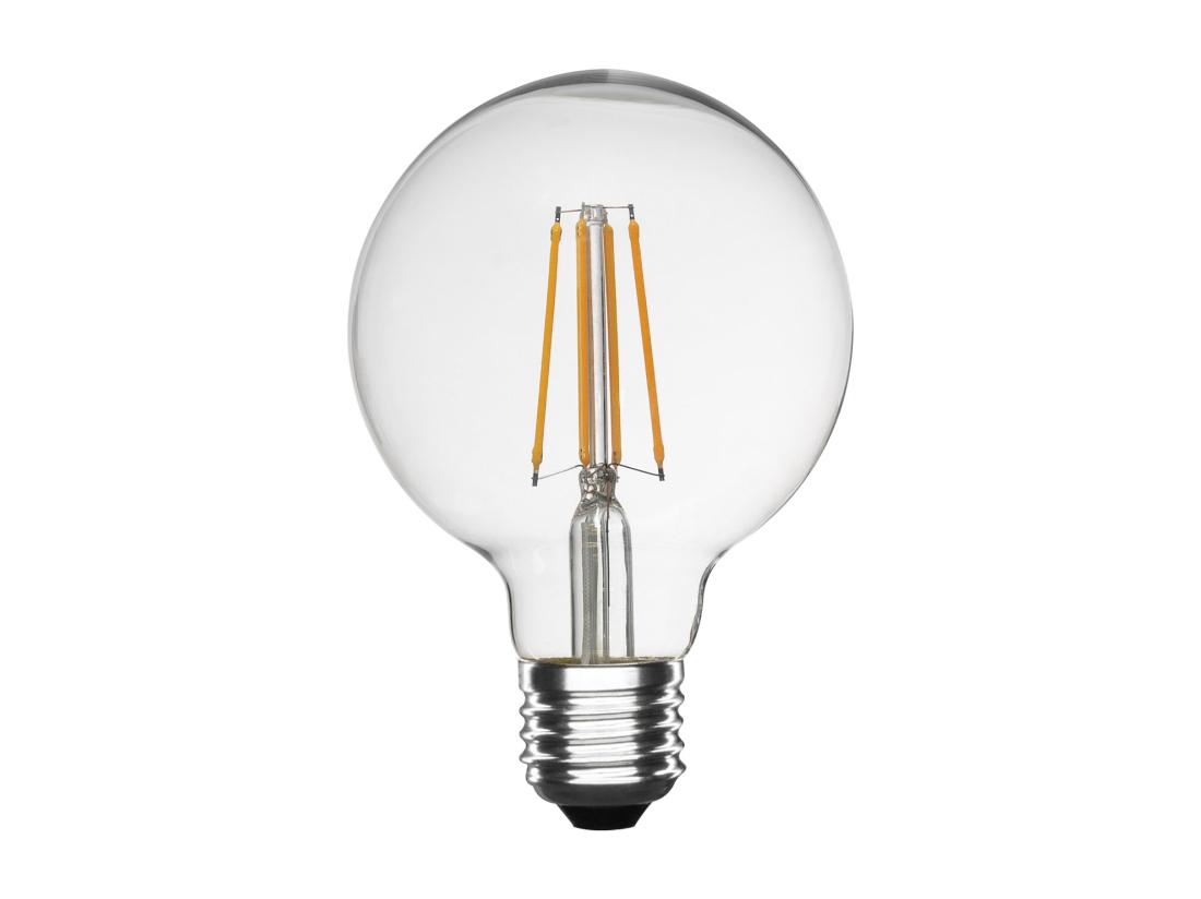 Vente Unique Ampoule LED à Filament Globe Transparent 10W G125 1400lumen 4000K