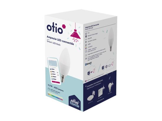 Vente Unique Ampoule LED Connectée Bluetooth E14 5W - Otio