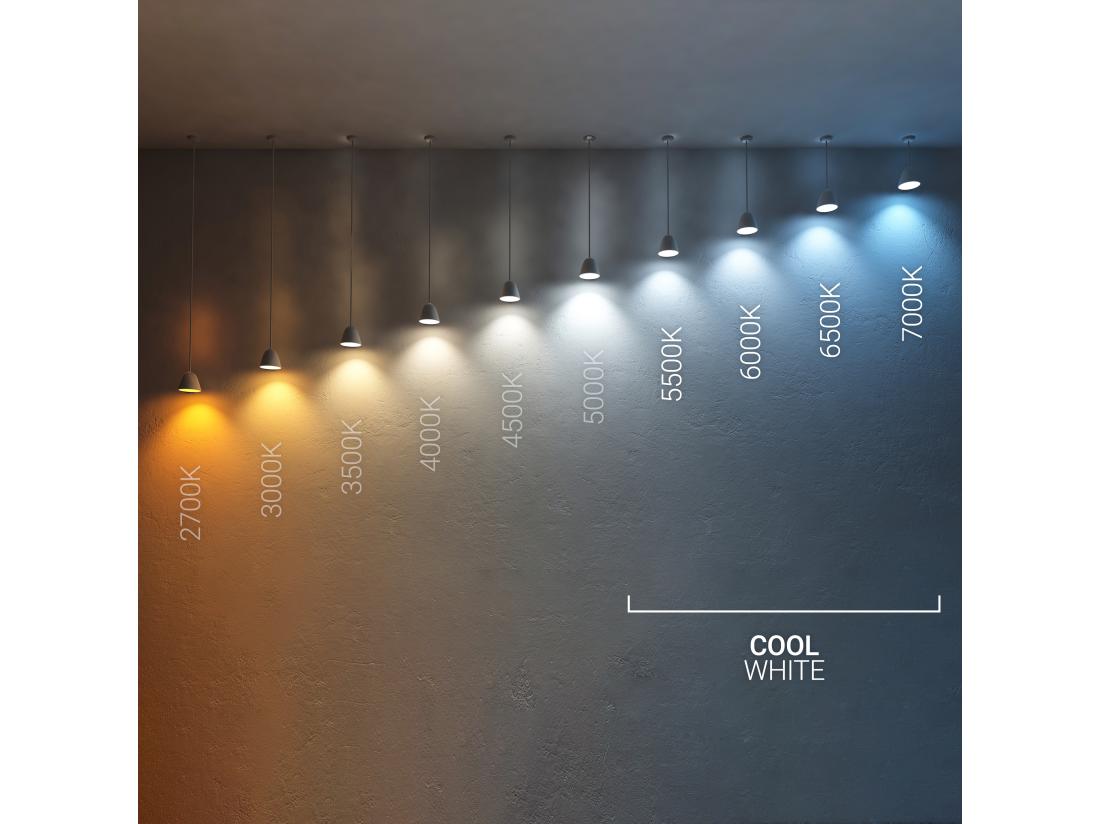 Vente Unique Ampoule LED Dimmable E27 15W 1500 Lm G120 No Flicker 6500K Blanc Froid