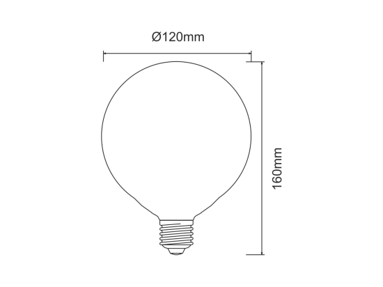 Vente Unique Ampoule LED Globe 22 W Et 2 600 Lumens 4 000 K