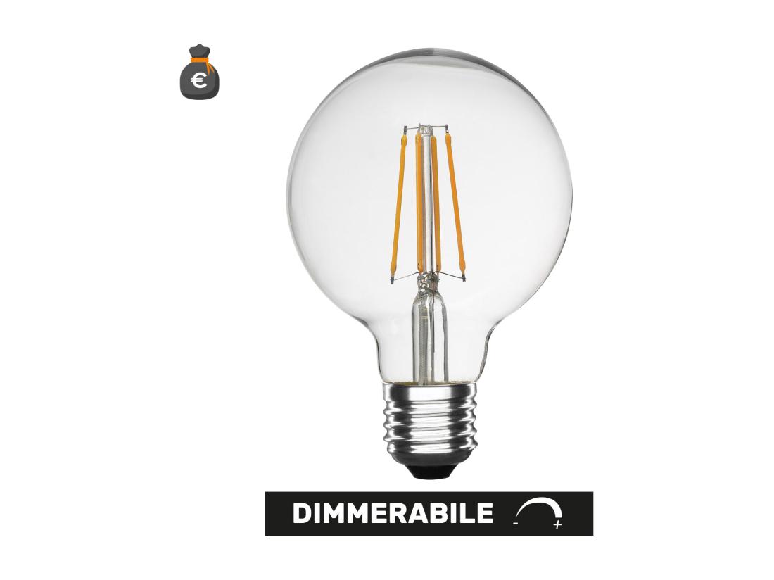 Vente Unique Ampoule LED Globo G125 à Intensité Variable 10W 2700K E27