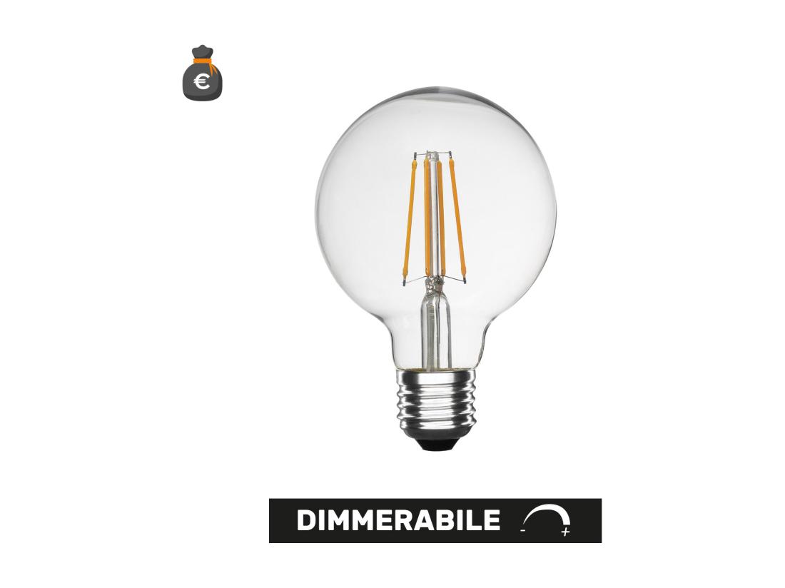 Vente Unique Ampoule LED Globo G95 à Intensité Variable 10W 2700K E27