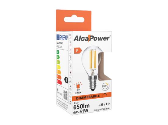 Vente Unique Ampoule LED Mini Sphère Dimmable 6W 2700K E14