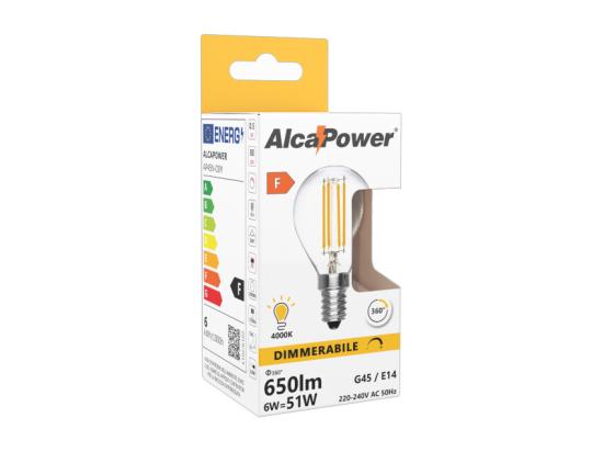 Vente Unique Ampoule LED Mini Sphère Dimmable 6W 4000K E14