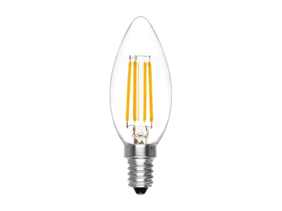 Vente Unique Ampoule LED Olive à Intensité Variable 6W 2700K E14