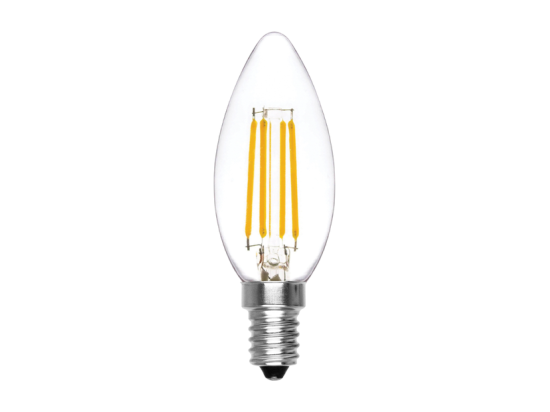 Vente Unique Ampoule LED Olive à Intensité Variable 6W 4000K E14
