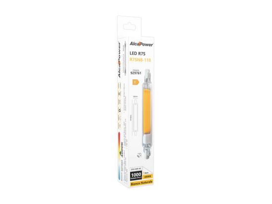 Vente Unique Ampoule LED R7s 118mm 8W 1000lm En Verre D.16mm 4000K