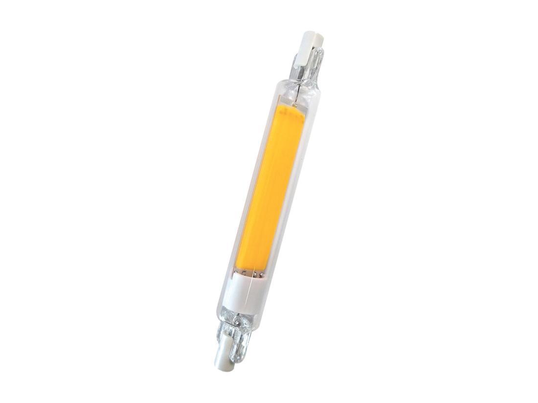 vente unique Ampoule LED R7s 118mm 8W 1000lm en verre d.16mm 4000K