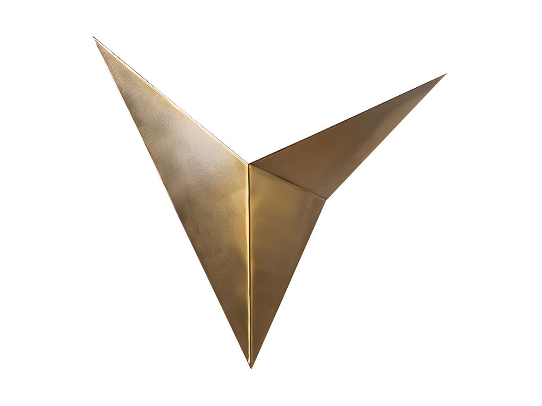 Vente Unique Applique En Métal - L. 34 X P. 5 X H. 34 Cm - Doré - BIRDO