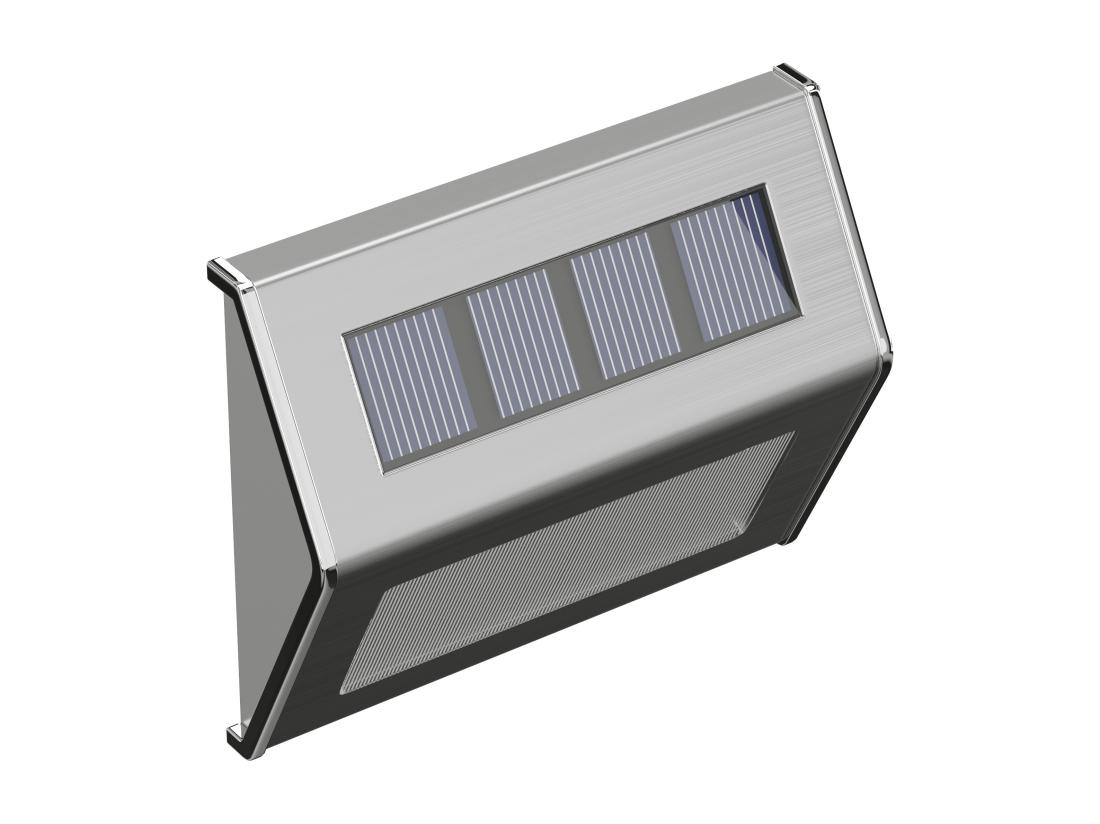 Vente Unique Applique Solaire En Acier Inoxydable 20 Lumens - L. 10 X H. 8.2 Cm SKAGEN