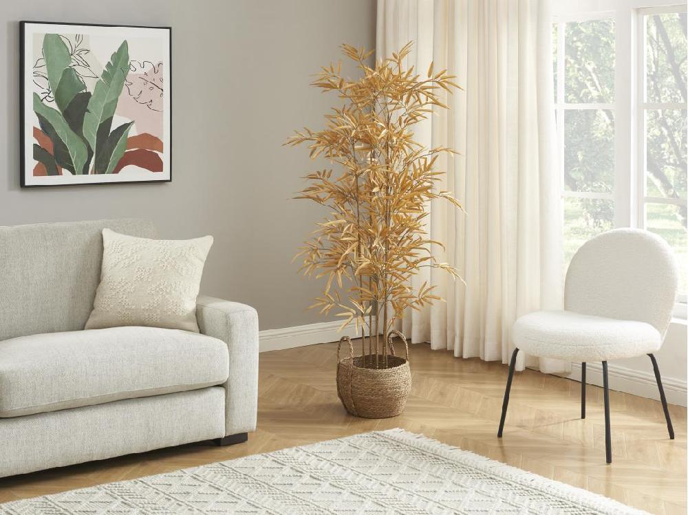 Vente Unique Arbre Artificiel Bambou - H.165 Cm - Doré - BAMBOUSERAIE