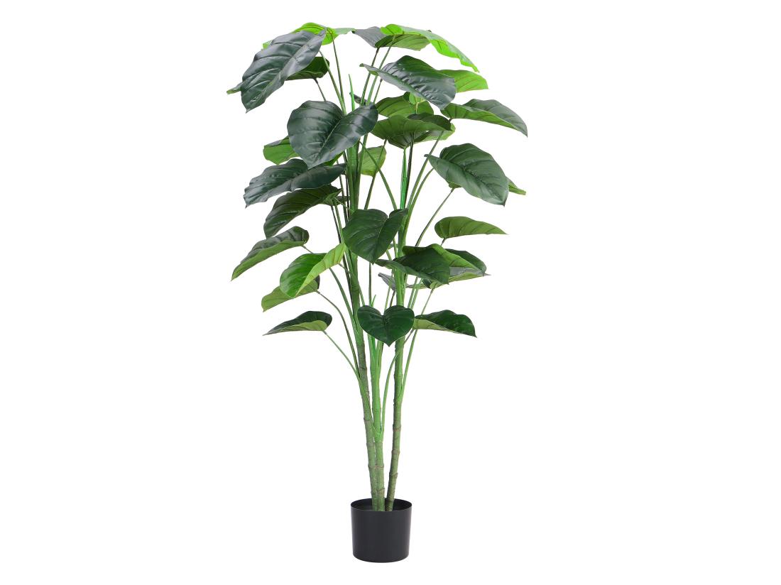 Vente Unique Arbre Artificiel De Taro Avec Pot - H.160 - Vert - BAJA