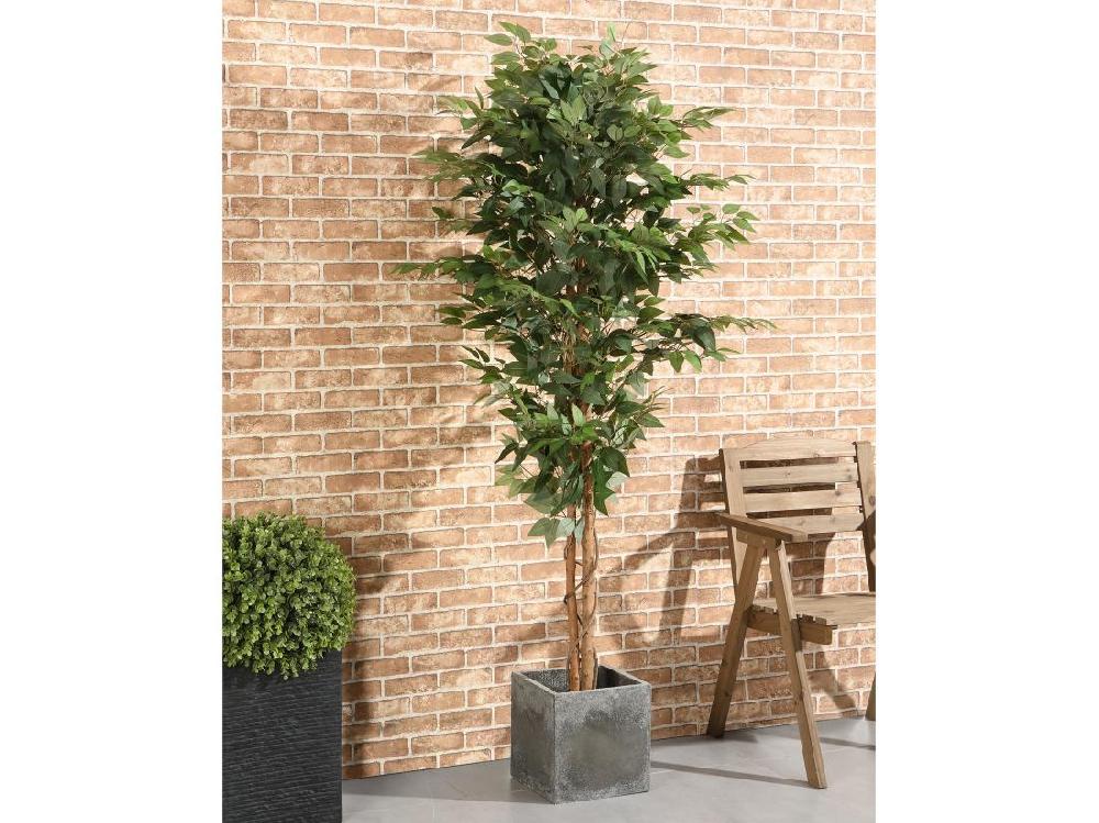 vente unique Arbre artificiel ficus avec pot - H.180 - VALOPA