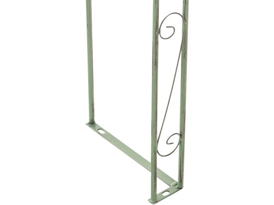 Vente Unique Arche à Rosiers - Métal - Vert Antique - Anna
