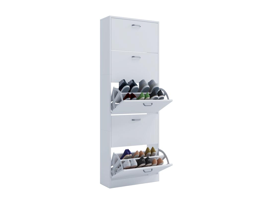 Vente Unique Armoire à Chaussures Basculante Sipos XL