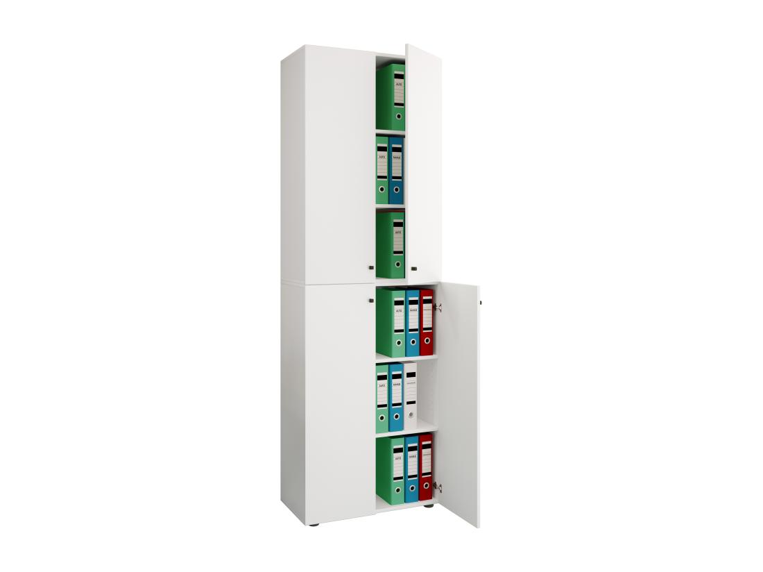 vente unique Armoire de bureau Armoire à dossiers Lona 6 compartiments