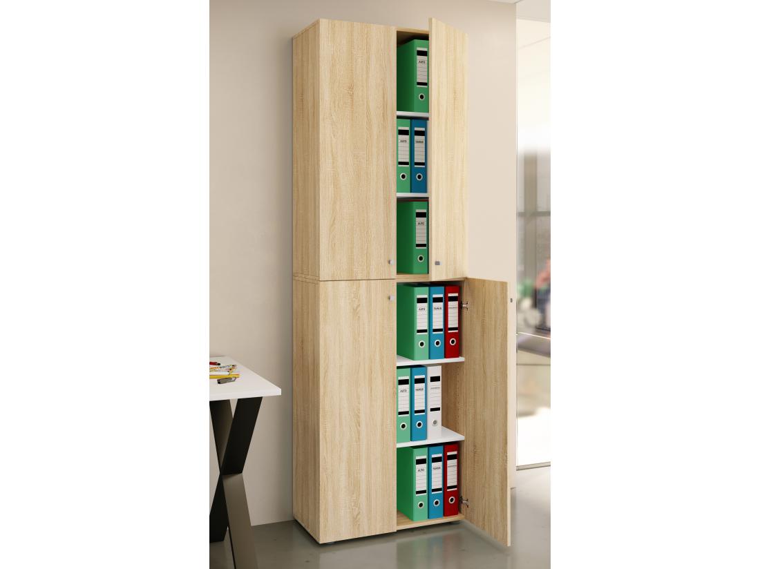 vente unique Armoire de bureau Armoire à dossiers Lona 6x