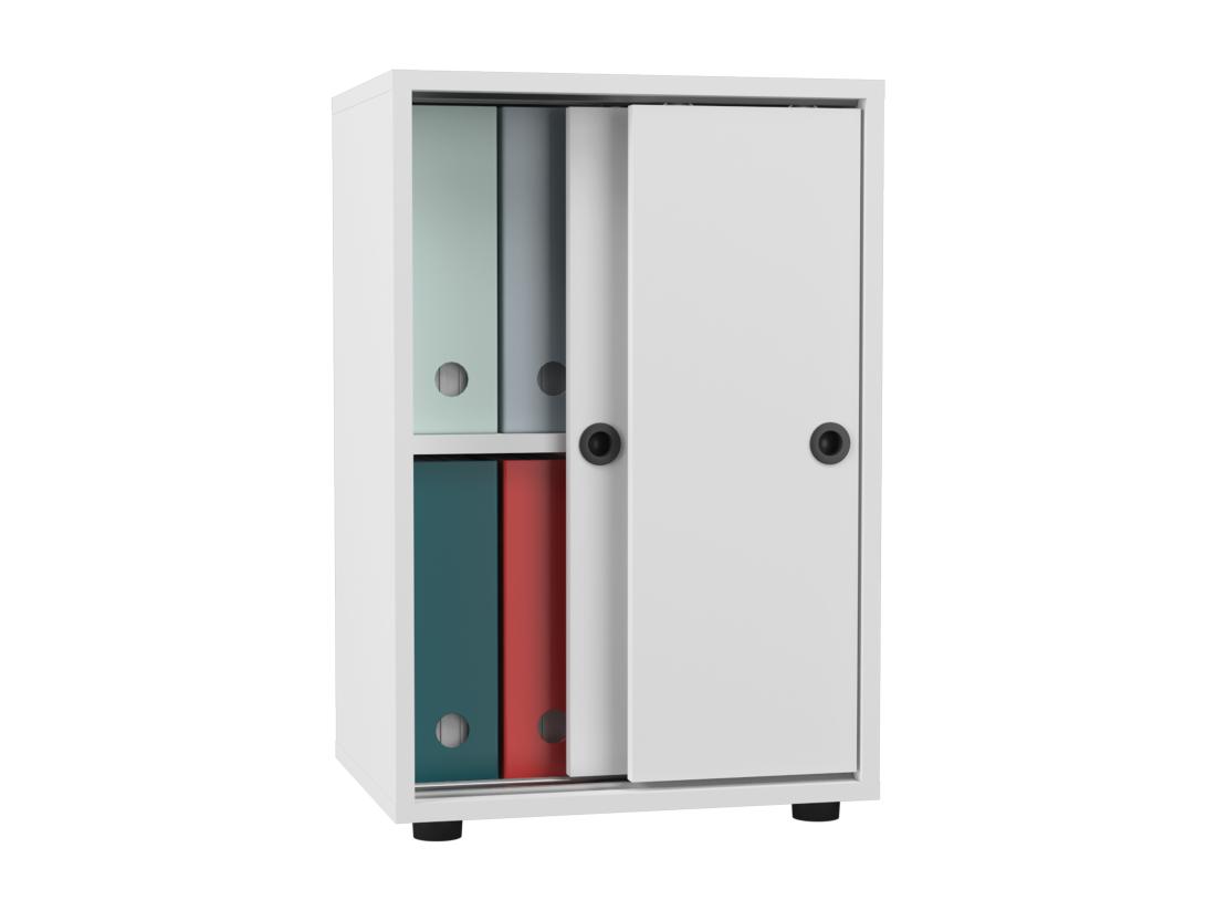 Vente Unique Armoire De Bureau Armoire à Dossiers Ulas 2x