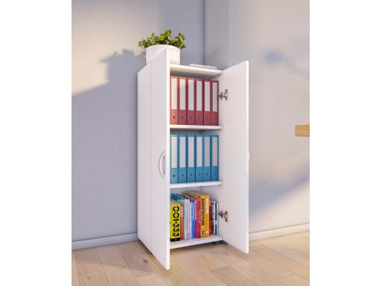 Vente Unique Armoire De Bureau Armoire à Dossiers Ulas 3 Cas