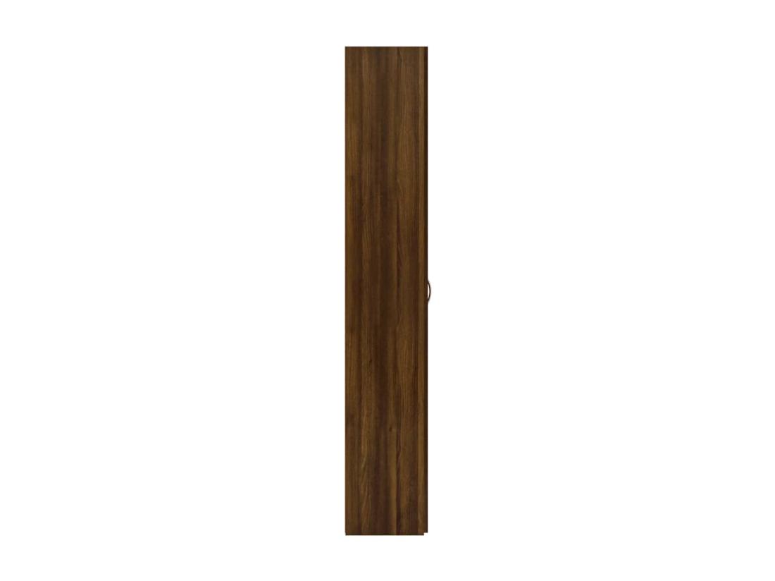 Vente Unique Armoire De Bureau Chêne Marron 60x32x190 Cm Bois D'ingénierie
