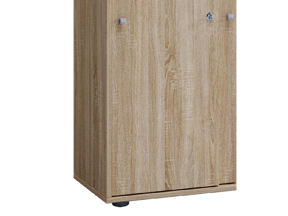 vente unique Armoire de bureau portes coulissantes Lona 5x