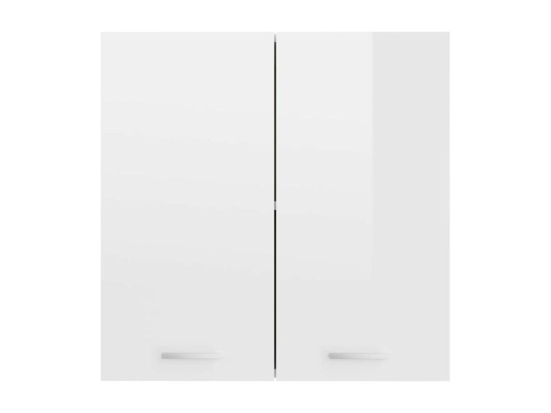 Vente Unique Armoire De Cuisine Blanc Brillant 60x31x60