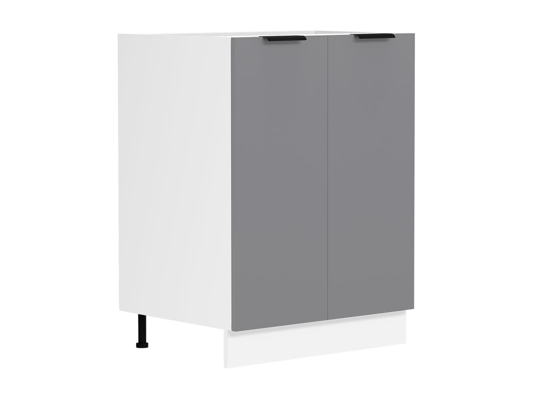 vente unique Armoire de cuisine L 60 cm Armoire basse Fasola