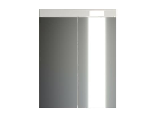 vente unique Armoire Murale de Salle de Bain avec Miroir Amanda Blanc 60x77x17 cm EPIKASA
