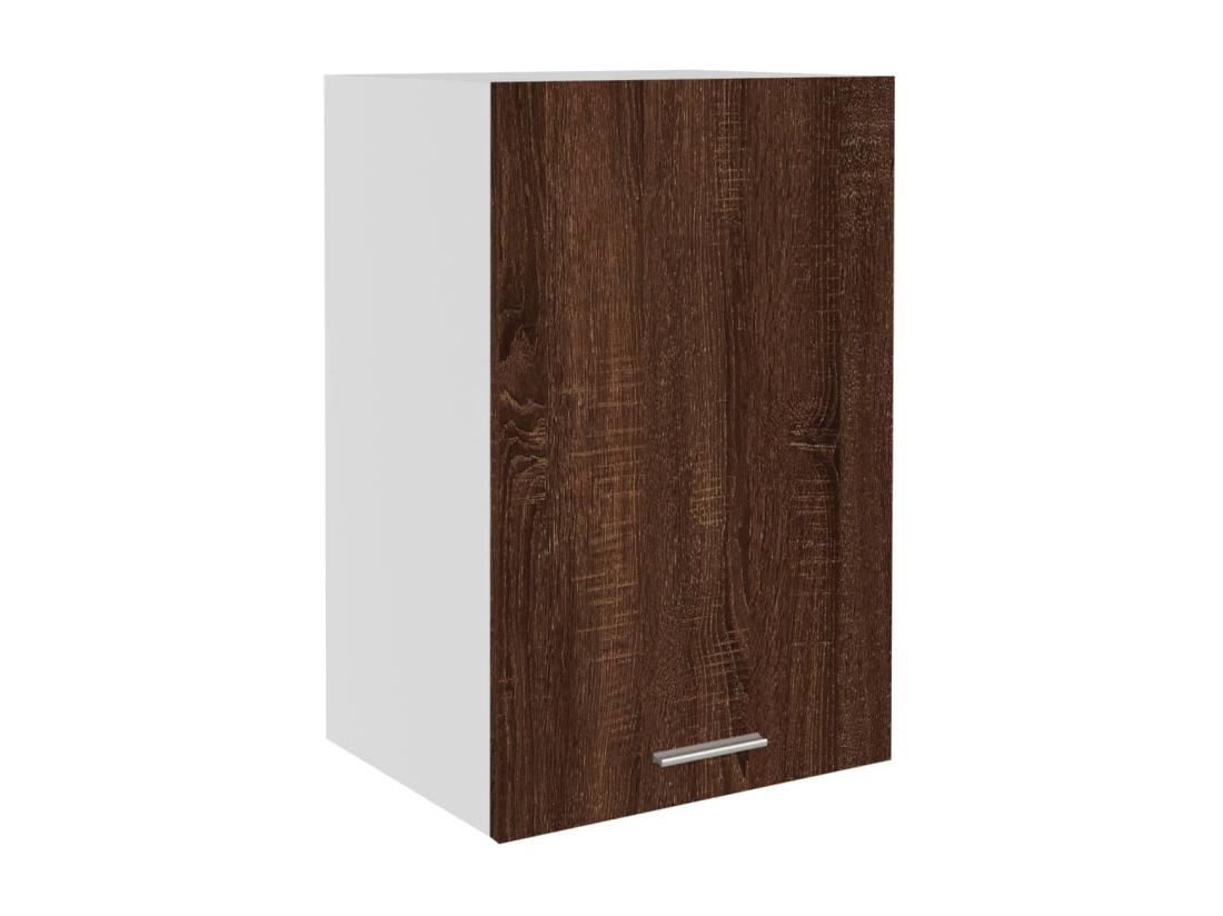 Vente Unique Armoire Suspendue "Lyon" Chêne Marron 39 5x31x60 Cm