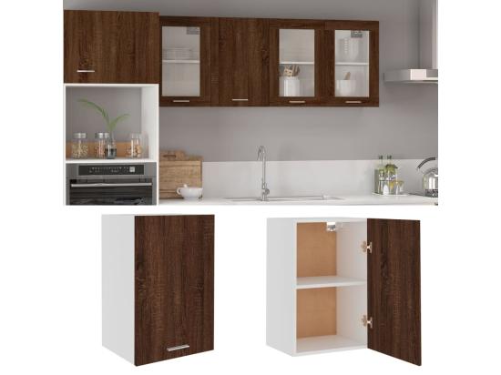 vente unique Armoire suspendue "Lyon" Chêne marron 39 5x31x60 cm