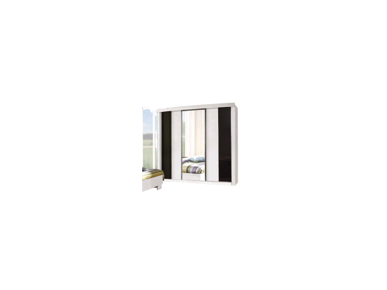 Vente Unique Armoire Trois Portes Coulissantes DUBLIN – Design Moderne
