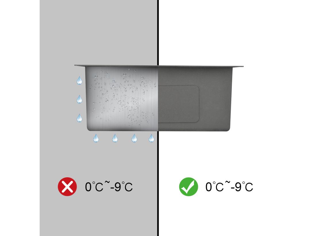 vente unique AURALUM MAX Evier Cuisine 1 Bac 45x45CM Évier Inox 1 Cuve avec Siphon et Trop-Plein Évier encastré et à Poser Évier avec Trou de Montage pour Robinet