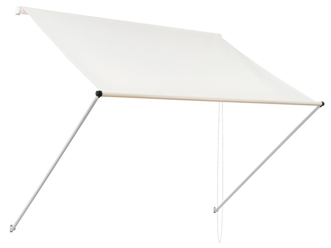 Vente Unique Auvent De Fenêtre Store Abri De Soleil Balcon Jardin Beige 4 0 X 1 2 M ML-DESIGN