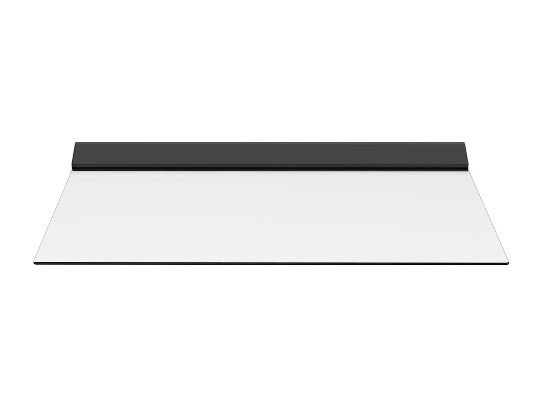Vente Unique Auvent De Porte En Aluminium L120 X L90 Cm Plat Avec Leds - LUXAMA