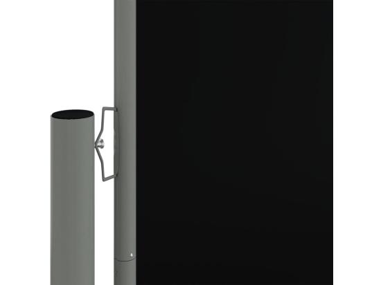 Vente Unique Auvent Latéral Rétractable Noir 220x600